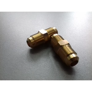 Közcsavar 1/4x1/4 toldó külső-külső menetes  6mm
