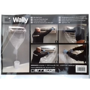 Klímatisztító zsák, védőfólia Wally Erreco 2,5-3,5-5 kW-os klímához