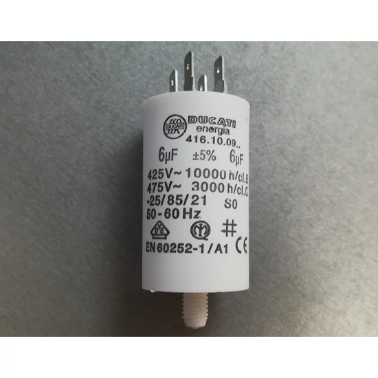 Ducati üzemi kondenzátor sarus 6µF